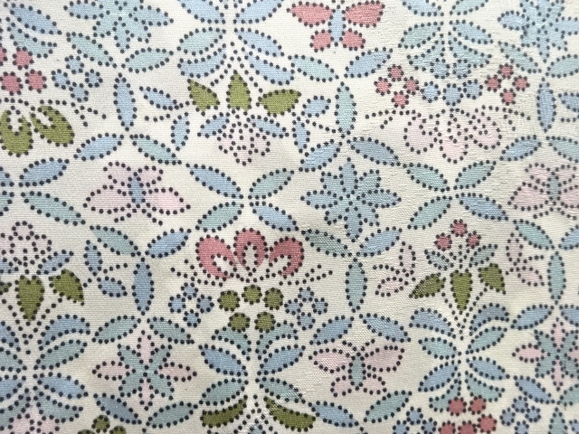  大正ロマン　紋錦紗　花に帳模様羽織